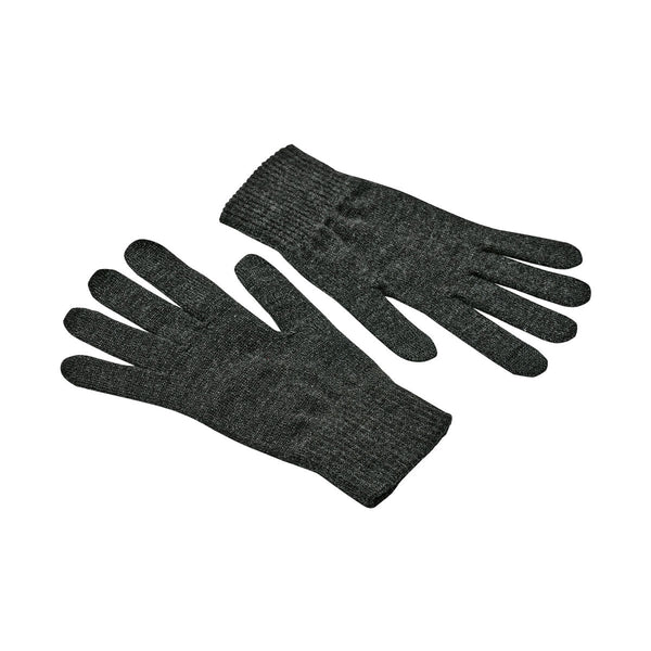 Heim & Elda - Wool blend magic gloves - Charcoal. Colour: charcoal. Size:  o/s